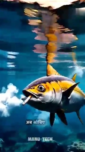 Why Tuna Fish Meat Looks Black? 🐟 | The Shocking Science Behind It | #facts #shorts