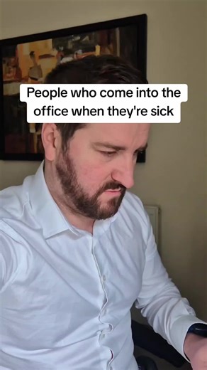 Health Risks of Working Sick in the Office