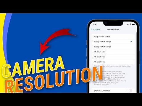 How To Change The Camera Video Resolution on iPhone