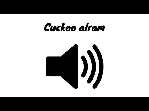 Cuckoo alarm - sound effect - [High quality]
