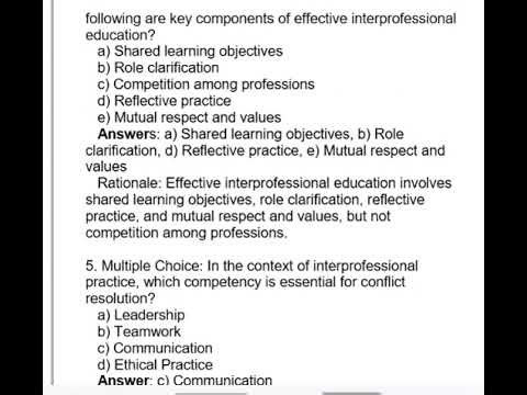 D025 NURS 5202 Essentials of ANR & Interprofessional Practice COMPREHENSIVE OA GUIDE
