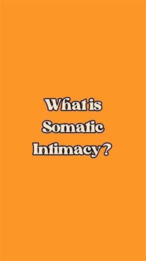 Somatic Intimacy Coach | Meaghan on Instagram: "What is Somatic Intimacy?✨"