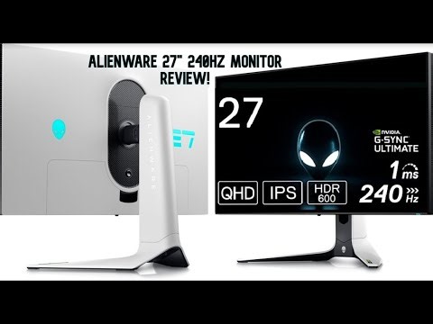 Alienware AW2723DF Review 🖥️ 27-Inch QD-OLED Gaming Monitor 2025!