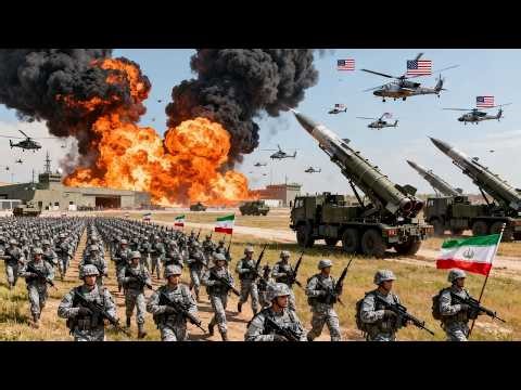 2 HOUR AGO! USA Full Power Attack to Destroy Iranian Military Airports and Bases - Arma 3