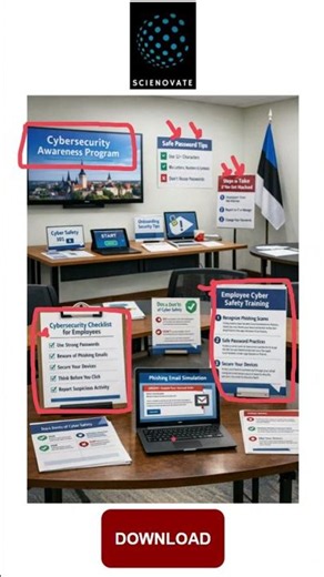 Project Based Learning Examples | Cybersecurity Awareness Program–Tallinn, Estonia | Scienovate
