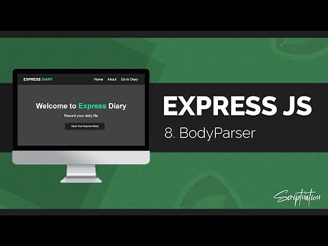 Learn Express JS by building a Project (2023) - Part 8 BodyParser