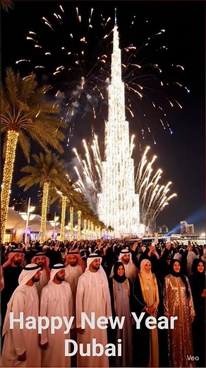 Dubai NYE 2026 LIVE 🔴 | Mega Fireworks Show at Burj Khalifa 🎆