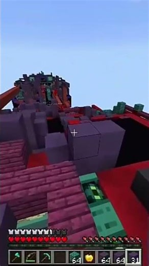 minecraft bridge clutch #minecraft #shorts