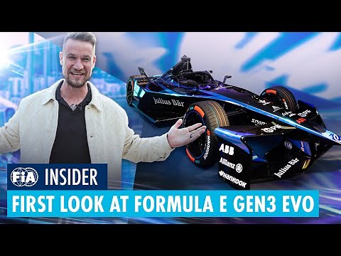 FIA Insider - First Look at Formula E GEN3 Evo (2025-2026)
