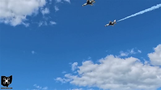 6.9K views · 60 reactions | The ENTIRE  U.S. Air Force Thunderbirds performance at the 2025 Cleveland National Air Show! Shot with my Insta360 x5 video camera.  DRONE OHIO IS ALWAYS HAVING FUN!!!  | DRONE OHIO | Facebook