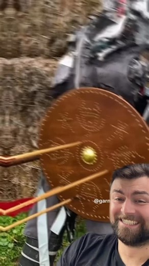 Steven Bell on Instagram: "When arrows pierce Shields #history #nerd #education #story"