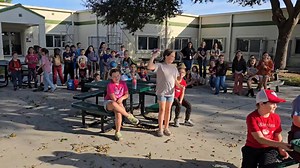😄 Today was a SMASH hit! 🥧 Our top 3rd grade Money Wars classes cashed in their prize and their teachers gave Principal Smith a “well-deserved” pie-in-the-face makeover—followed by a Silly String surprise by the children! 💥🎉 Great job Panthers… and great form! 🐾 #PantherPride #FallMoneyWars #PieAndPride | Pinewood Elementary, Mims Florida