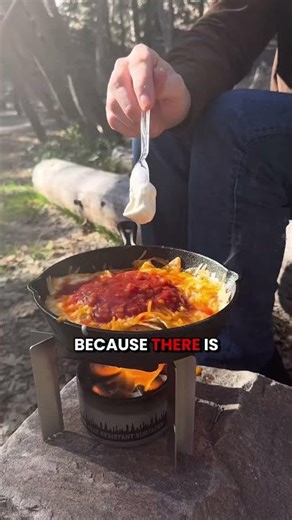 Campfire nachos made easy | The camping cooking hack you need: City Bonfires