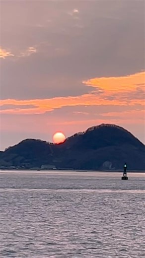 海辺の夕日🌅#vlog