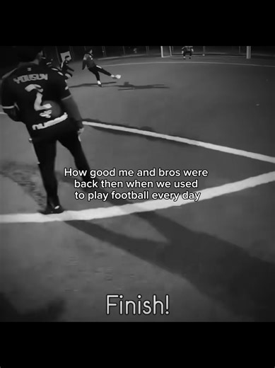 Nostalgic Moments: Playing Football with Friends