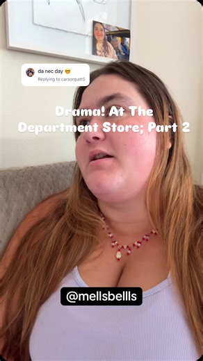 mell 🐝 on Instagram: "Drama! At The Department Store; Part 2 #customerservice #customerserviceproblems #customerservicevoice #foodservice #restaurantlife #foodservicestories #skit"