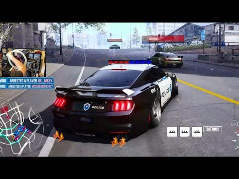 CarX Street PC UPDATE Police Showdown / SNOW First Impressions Online As COPS