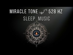 Transform Your Sleep with Miracle 528Hz Frequency - Black Screen Sleep Music