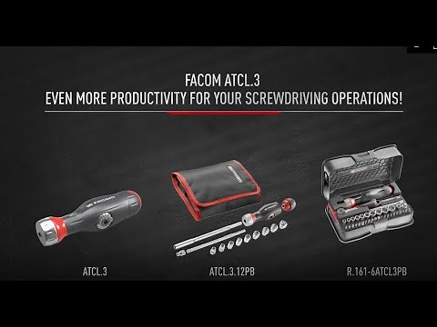 FACOM reveals its new PROTWIST® handle ATCL.3: SPEED, POWER, CONTROL & COMFORT.