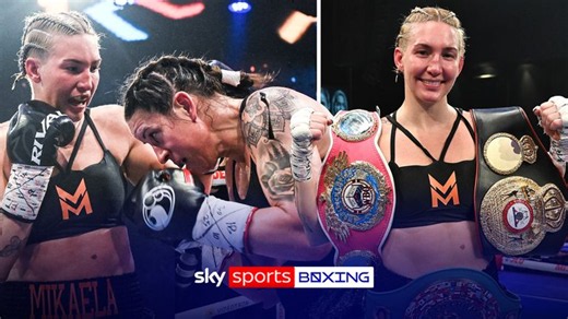 Mikaela Mayer v Chantelle Cameron: Super welterweight unification fight to headline MVP all-female card with Caroline Dubois
