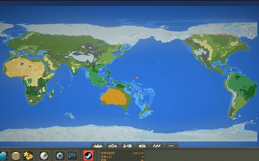 世界盒子地图展示（地图可获取）