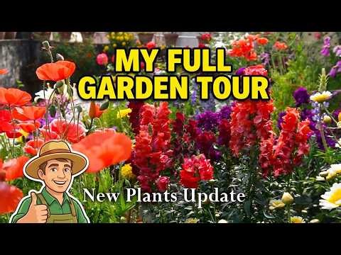 My Full Spring Garden Tour. All Flowers From My Garden 2026.