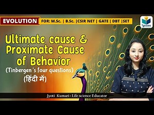 Ultimate & Proximate cause of Behavior || Evolution & Animal behavior || CSIR NET JUNE 2024