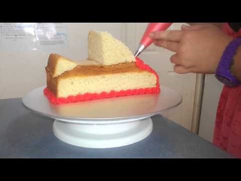 Easy DIY Cake Decor: lightening mcqueen car cake