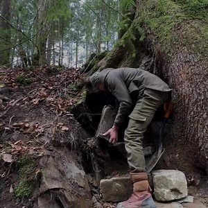 74 reactions | Constructing a pleasant bushcraft cave and a covert, warm survival shelter beneath a big tree's root See less | Perfection Cabin | Facebook