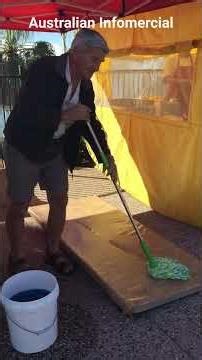 This Mop Squeezes Water Like Magic! It's Australian! #shorts