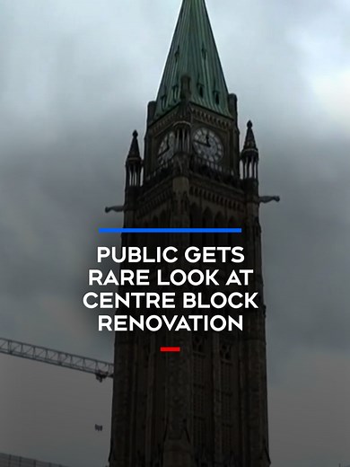 Parliament Hill Ottawa renovation tour: behind-the-scenes look