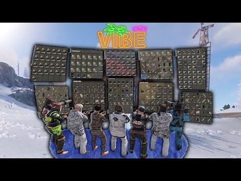 How VIBE couldn't stop raiding on Rustoria EU Main// Builder POV // Rust Wipe Progression