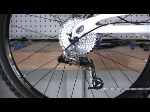 Installing and Adjusting Rear Derailleur