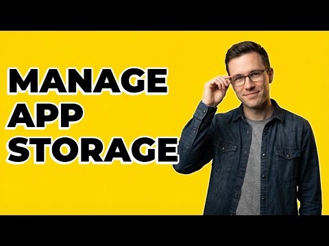 How To Access 'Storage & Cache' For Android Apps?