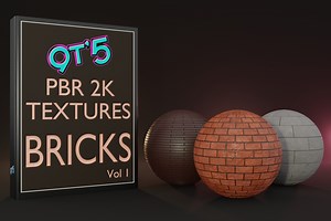 9t5 2K PBR Textures - Bricks Vol.1 | 2D Brick | Unity Asset Store