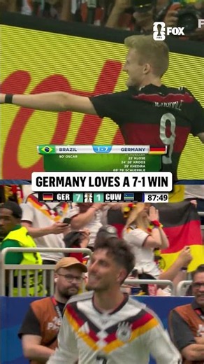The last time Germany scored 7 in a FIFA World Cup was 2014 against Brazil
