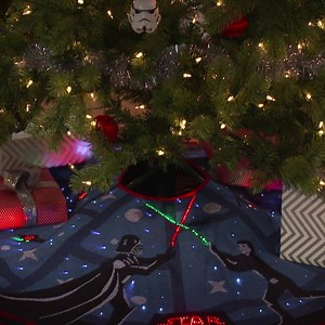 173K views · 2.5K reactions | Here's the ultimate tree for a Star Wars fan. Unlock interactive performances from Star Wars: A New Hope with Storytellers Keepsake Ornaments, the Force Is Strong Tree Skirt and the Death Star™ Tree Topper. Order by tonight at midnight to get it by Christmas! | Hallmark Gold Crown Stores | Facebook