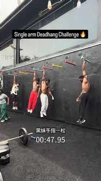 The Ultimate Test of Grit! One-Handed Hang Challenge, Last Person Standing Wins the Title #Variet...