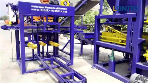 LONTTO brand Palletrization machine.. This is Palletzation machine, it is used for stacking and loading pallet to fully automatic production plant. This machine is Hydraulic type . if you have the demand, please contact us ASAP ! | Lontto Block Machine Manufacturer