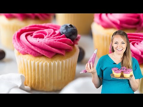 Fresh or Frozen Blueberry Frosting!