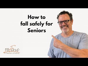 How to Fall Safely for Seniors :three steps