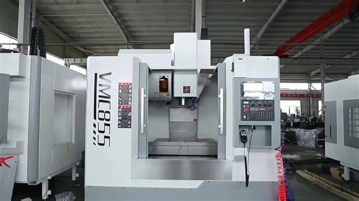 High-precision New Three-axis VMC855 CNC Vertical Milling Center BT40 Spindle Equipped with Fanuc Siemens System