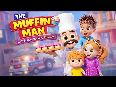 The Muffin Man 🧁Nursery Rhymes! | Play Nice with Friends 💛 Kids Songs
