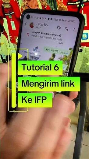 IFP 6 Tutorial, sending link to IFP