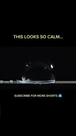 WHY DOES A SOAP BUBBLE EXPLODE INSTANTLY? 😳 (Surface Tension Secret)