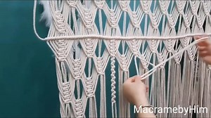 Instructions to tie extremely beautiful curtains. If you like it, do the same and remember to share your results with me. | Best Crochet Chart