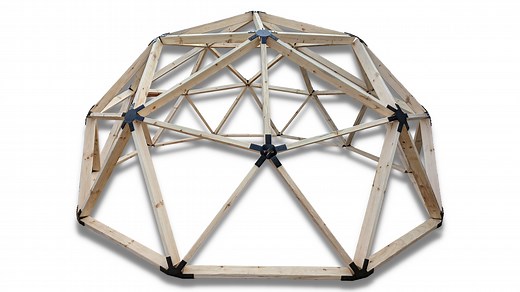 Thunder Domes: 2V Geodesic Dome Hub Kit