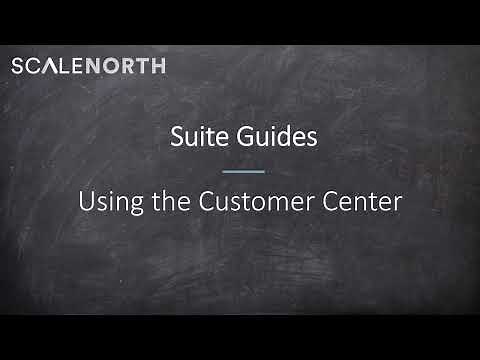 Using the NetSuite Customer Center | ScaleNorth