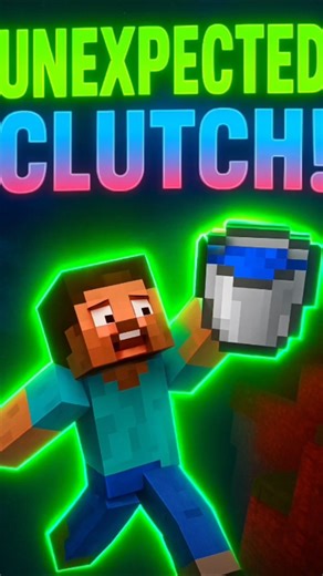 😱 Minecraft’s Most UNEXPECTED Clutch Ever! ⚡🔥