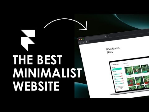 Building a Minimalist Website | NO CODE